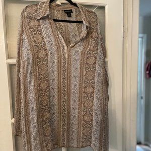 Lane Bryant Sheer Tunic